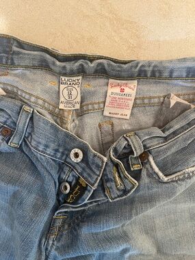 Lucky Brand Light Blue Boyfriend Jeans Maddy Jean